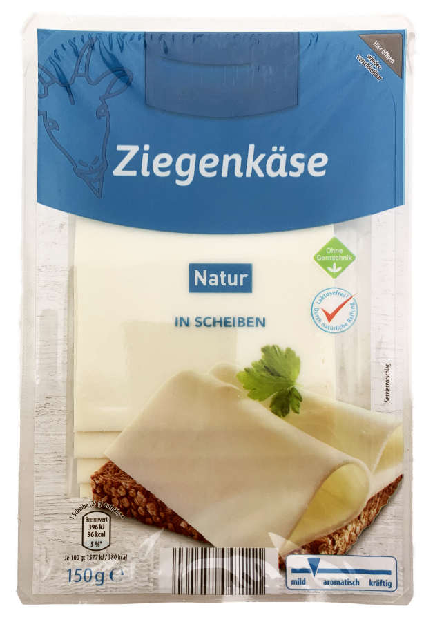 Ziegenkäse Scheiben 150g