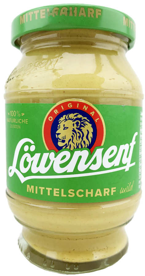 Löwensenf Mittelscharf mild 250ml