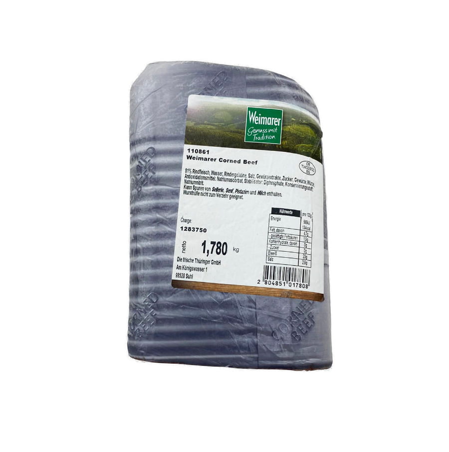 Weimarer Corned Beef am Stück ca 1000g