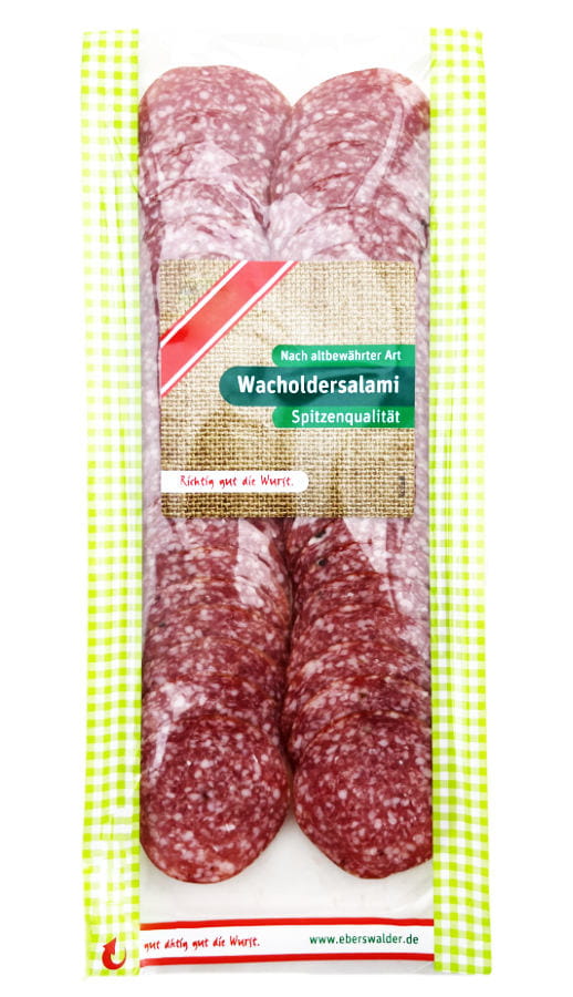 Wacholdersalami in Scheiben 130g