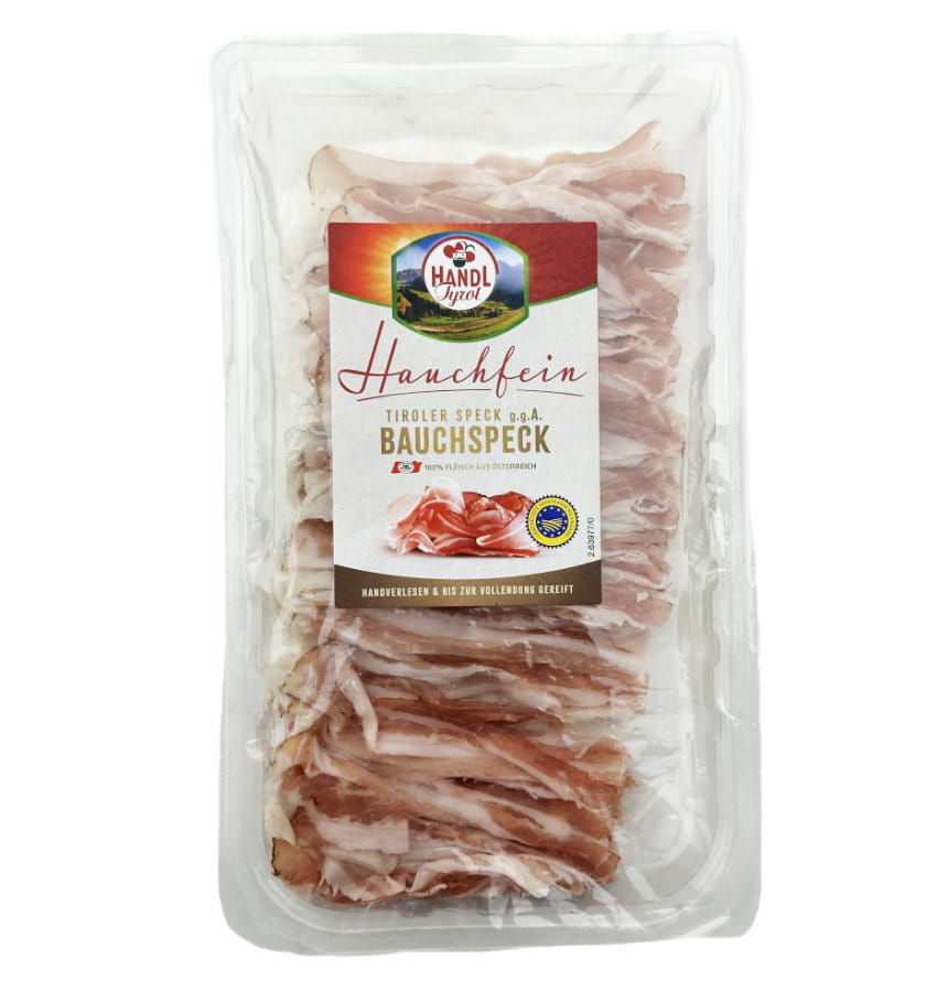 Hauchfeiner Bauchspeck 90g