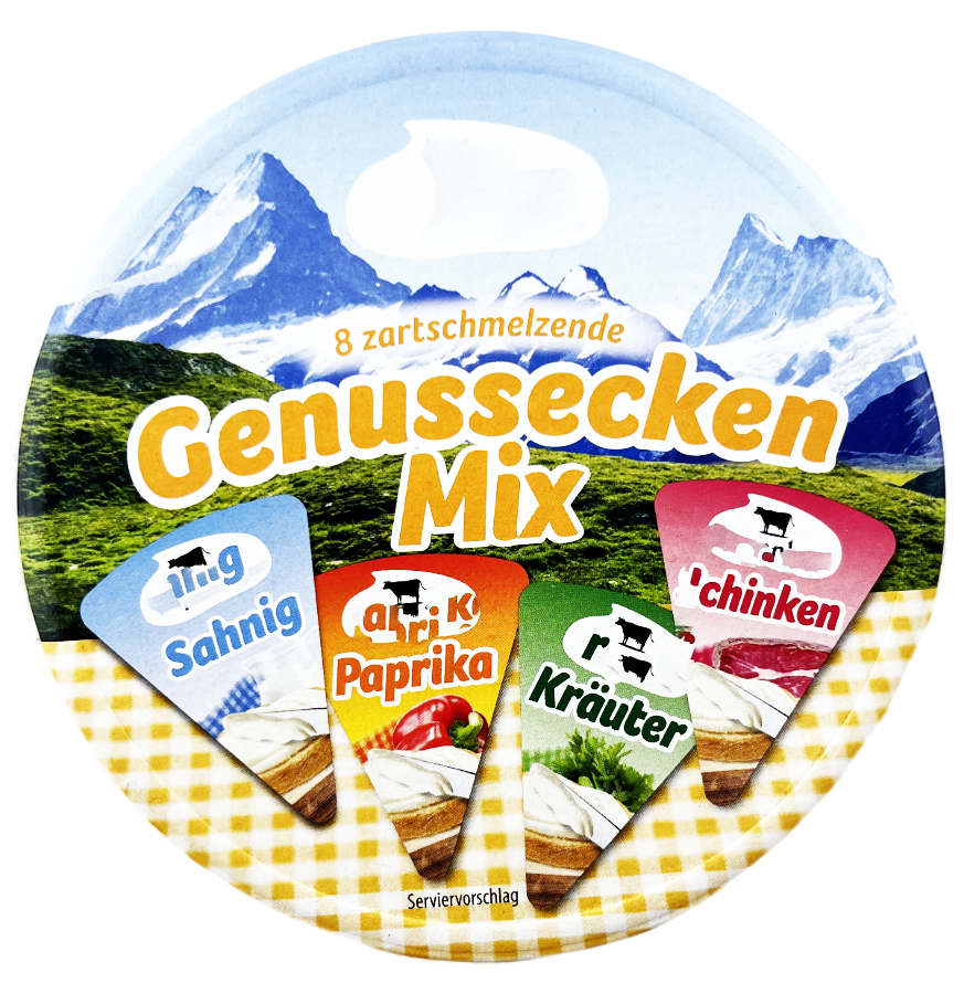 Schmelzkäse Genussecken 250g