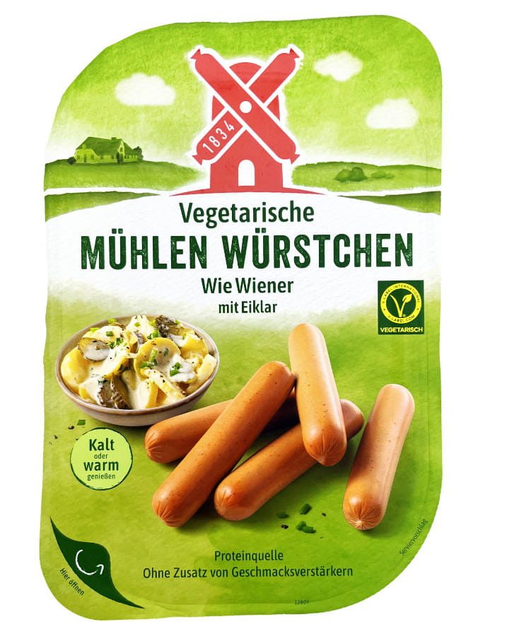 Rügenwalder Vegetarische Würstchen Wie Wiener 5er 190g