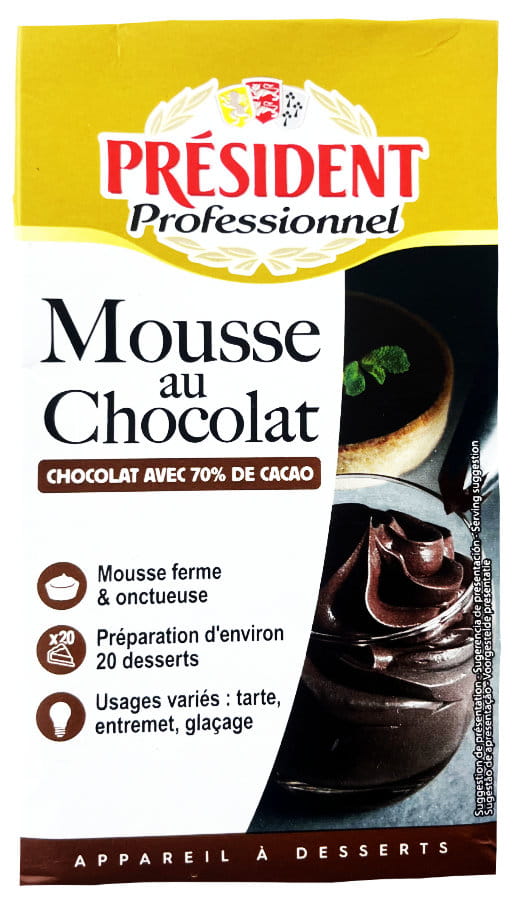 Président Professional Mousse Au Chocolat 1000ml