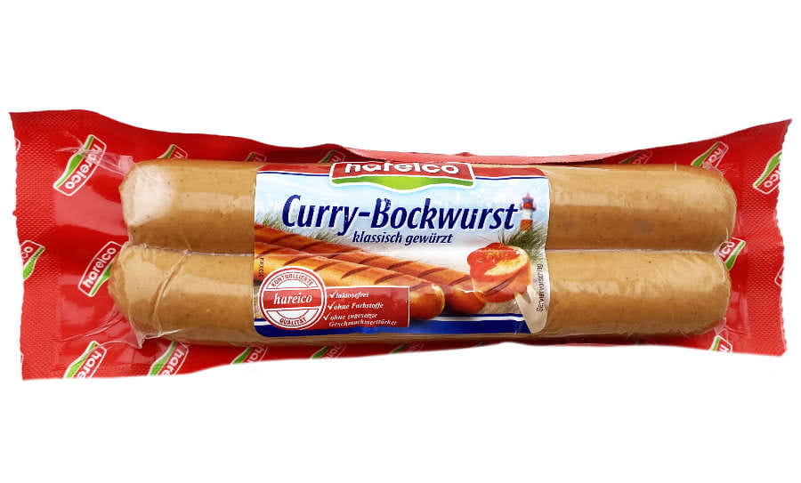 Hareico Curry Bockwurst 2er 250g