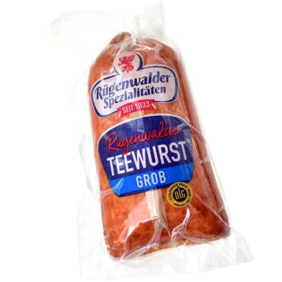 Rügenwalder Spezialitäten Teewurst grob 250g 