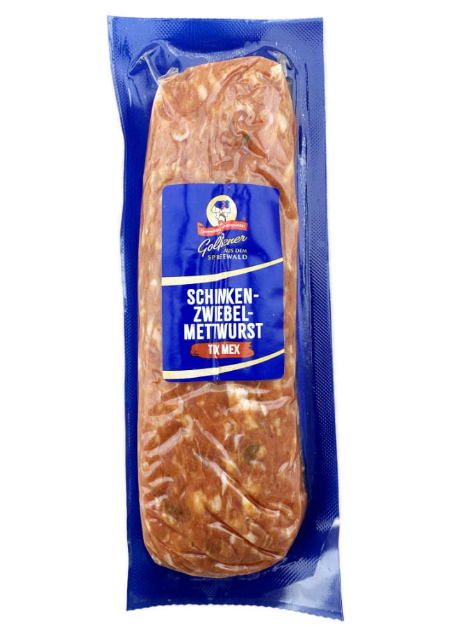 Schinken Zwiebel Mettwurst Tex Mex 150g