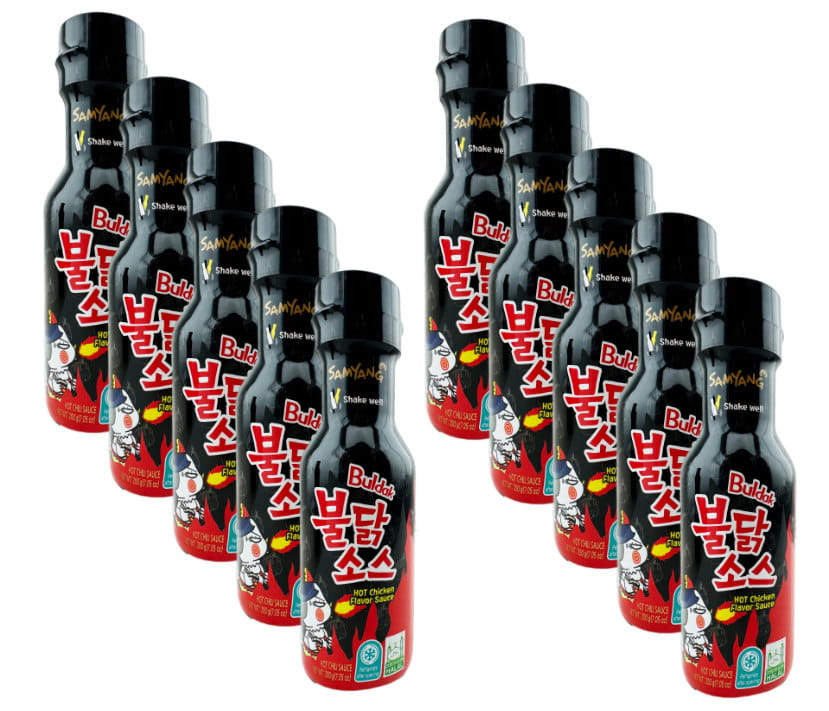 10x Buldak Sauce Scharf Huhngeschmack 200g