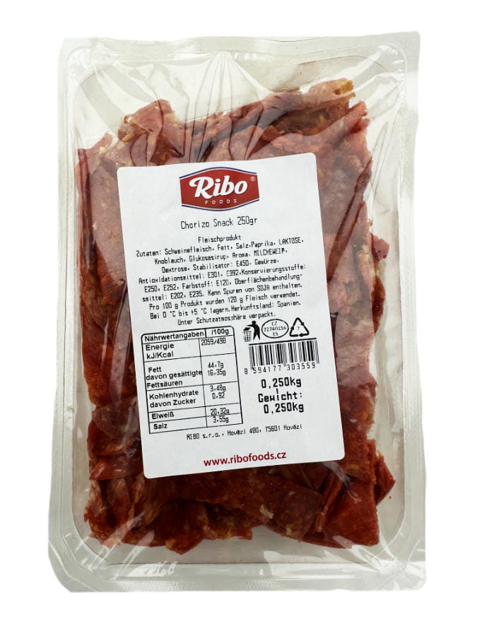 Chorizo Snack Ungleiche Scheiben 250g
