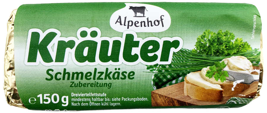 Alpenhof Kräuter Schmelzkäse 150g