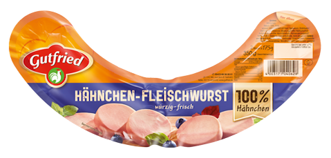 Gutfried Hähnchen Fleischwurst 2er 350g