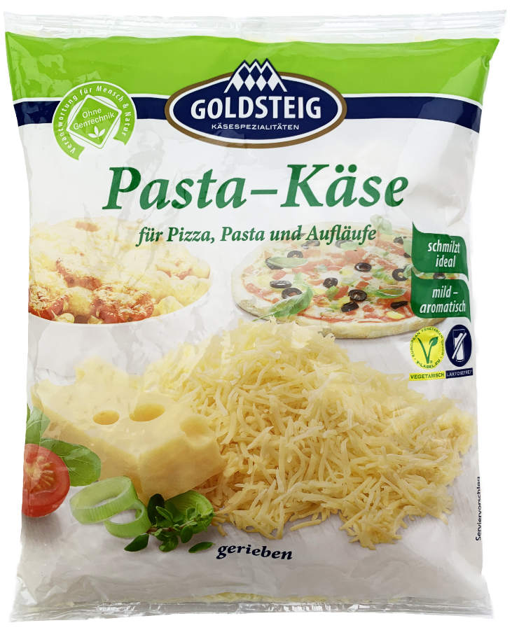 Goldsteig Pasta Käse gerieben XXL 1000g