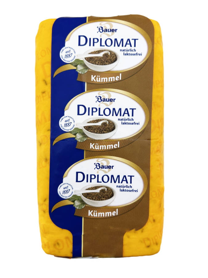 Bauer Diplomat Käse mit Kümmel XXXL Stück ca 2100g