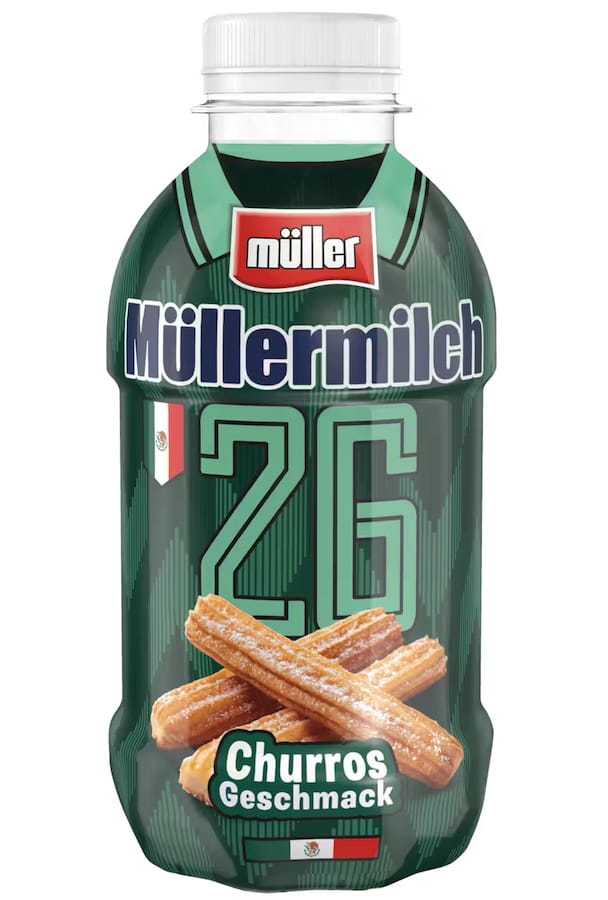 Müllermilch 26 Churros 400ml