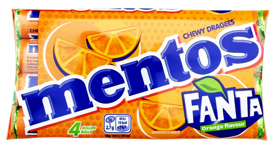 Mentos Fanta 4er 150g