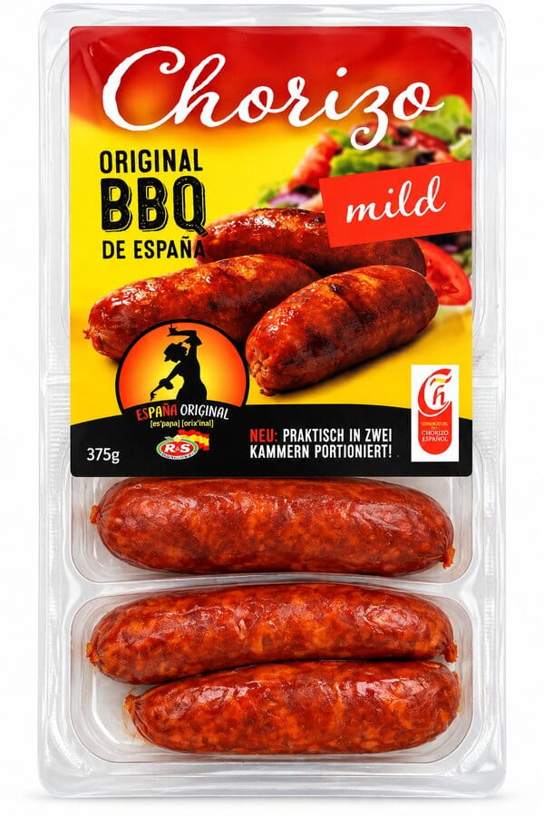 Chorizo BBQ-Griller 6er 375g