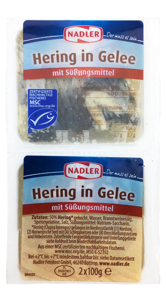 Nadler Hering in Gelee 200g