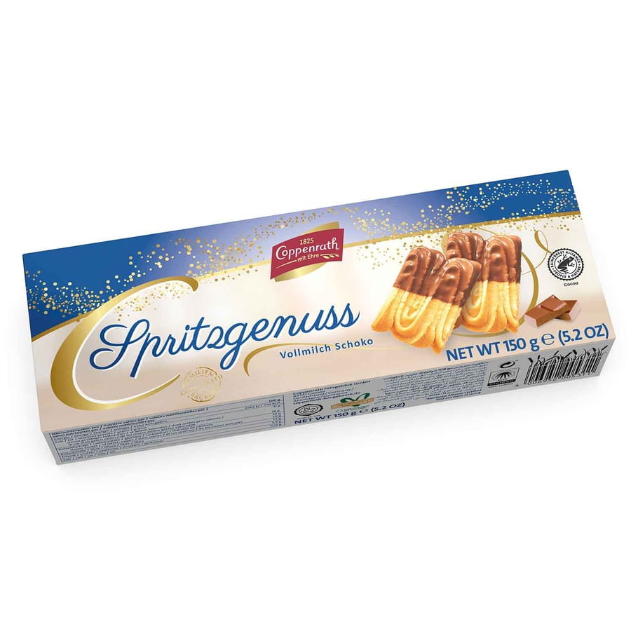 Spritzgenuss Vollmilch Schoko 150g