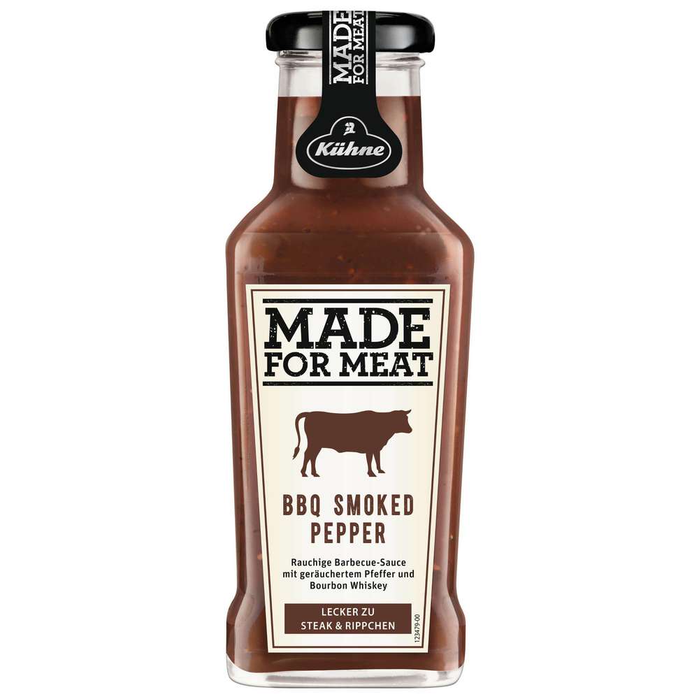 Kühne Rauchige BBQ Sauce Glasflasche 235ml