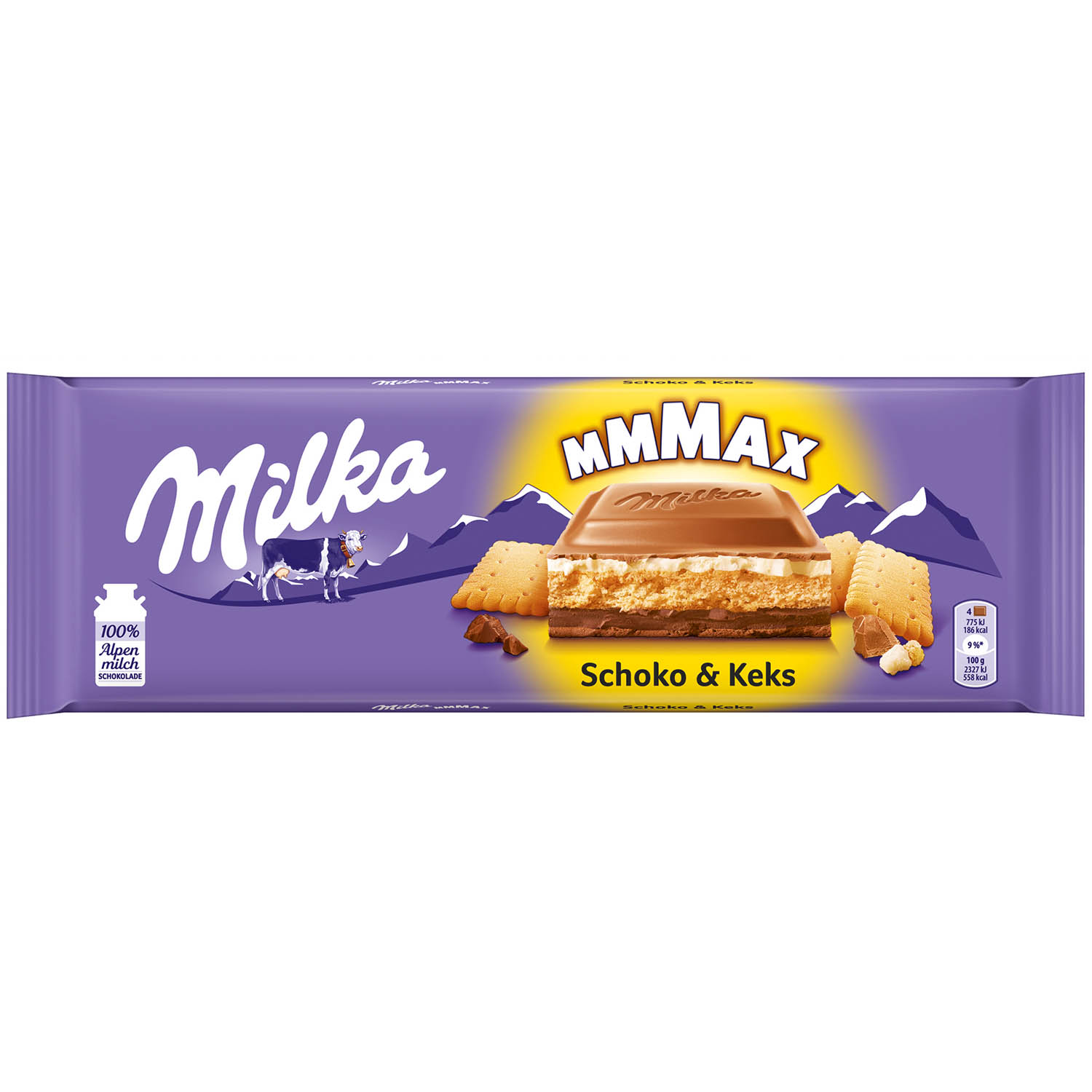 Milka MMMax Schokolade Schoko und Keks 300g