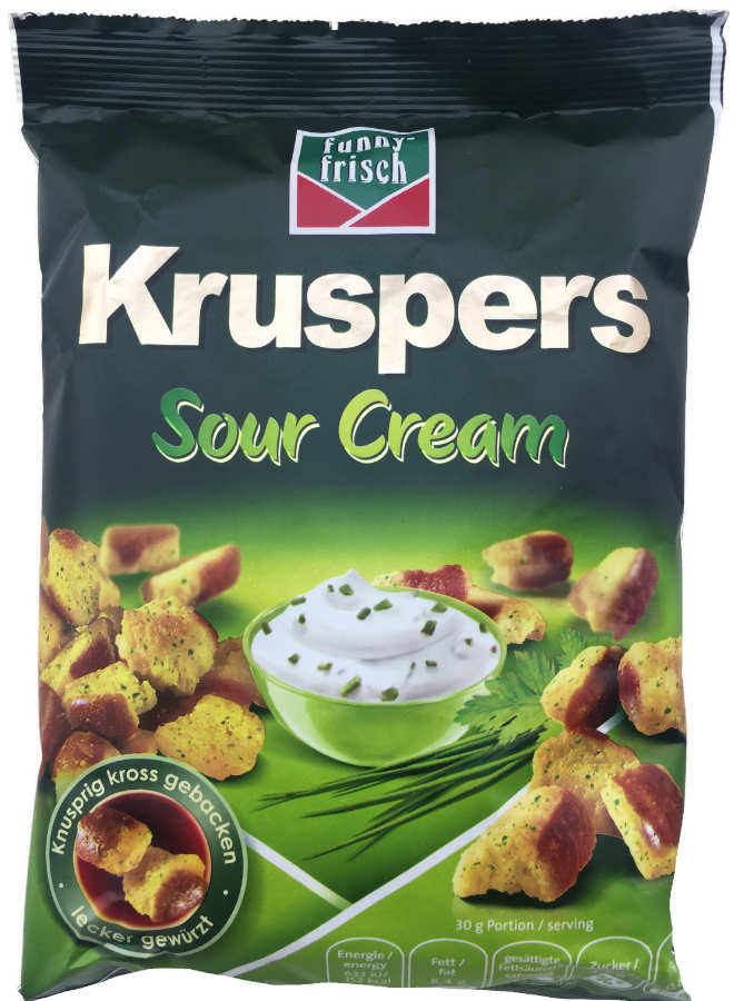 Funny Frisch Kruspers Sour Cream 120g