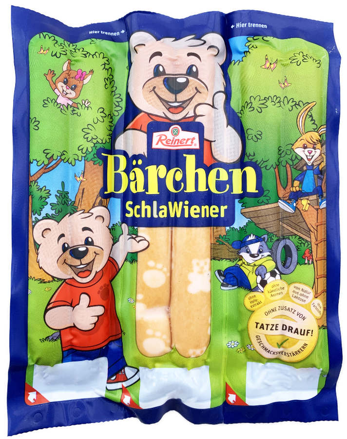 Reinert Bärchen SchlaWiener Würstchen 180g