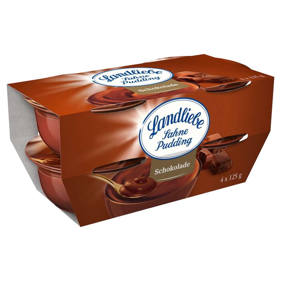 Landliebe Sahne Pudding Schokolade 4er 500g
