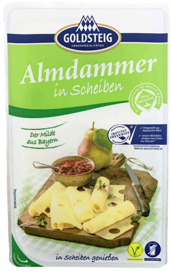 Almdammer Käse Scheiben Mild 150g