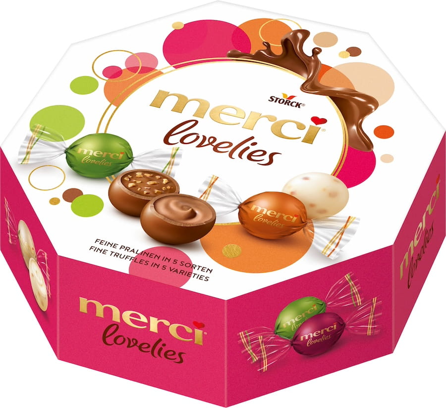 Merci Lovelies Pralinen 185g 