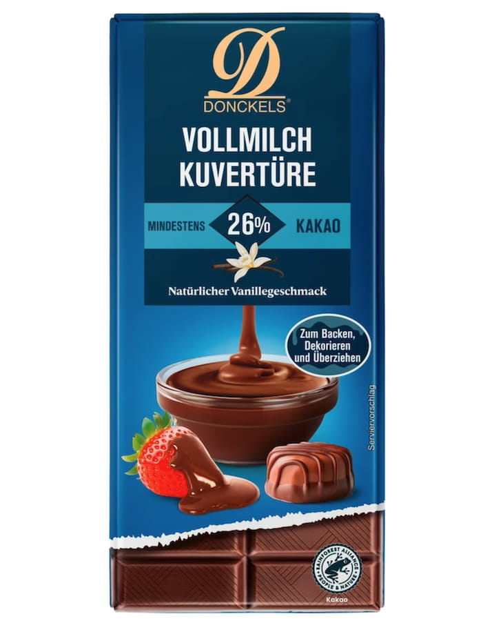 Vollmilch Kuvertüre 200g