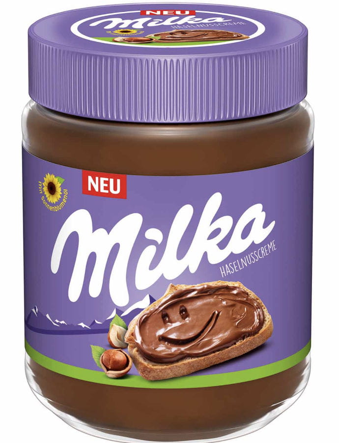 Milka Haselnusscreme Brotaufstrich 350g