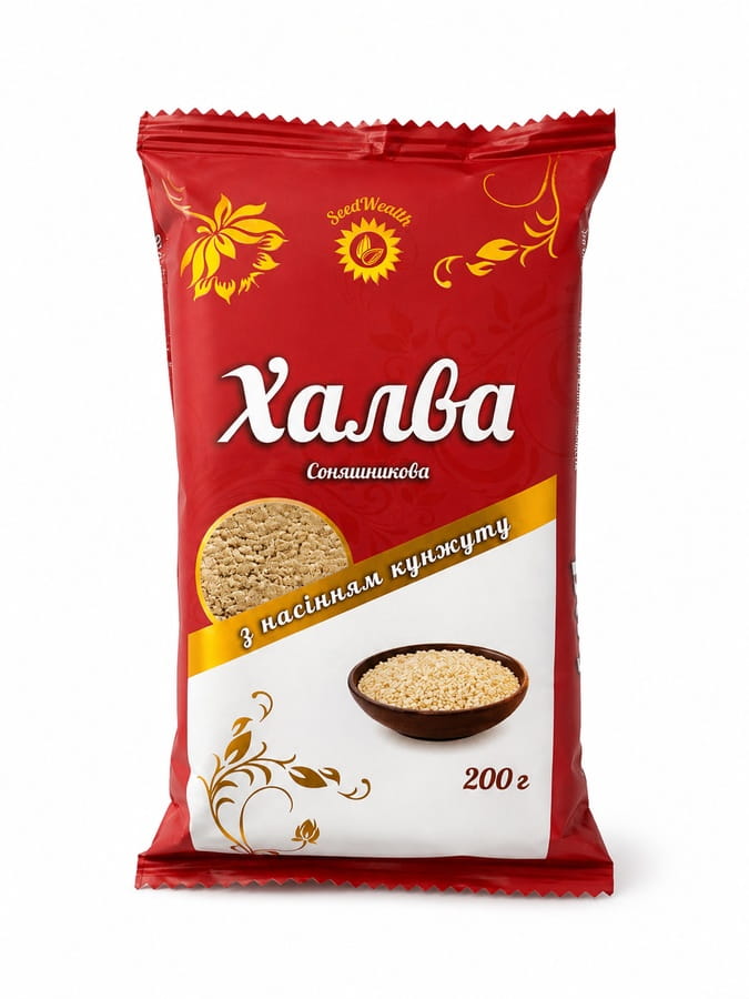 Sonnenblumenhalva mit Sesam 200g 