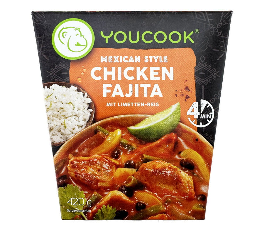 Fertiggericht Chicken Fajita 420g