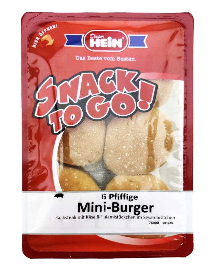 Mini Burger 6er 300g