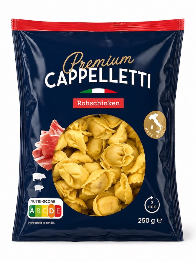 Premium Cappelletti Rohschinken 250g