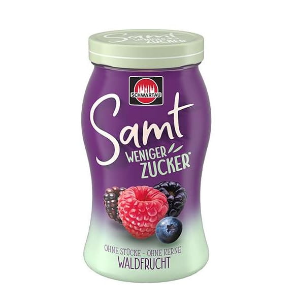 Schwartau Samt Waldfrucht Weniger Zucker 255g