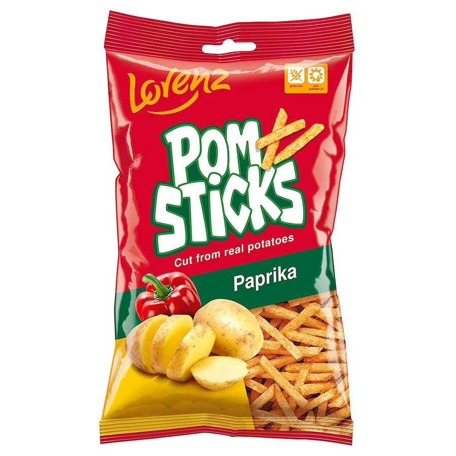 Lorenz Pom Sticks Paprika 85g