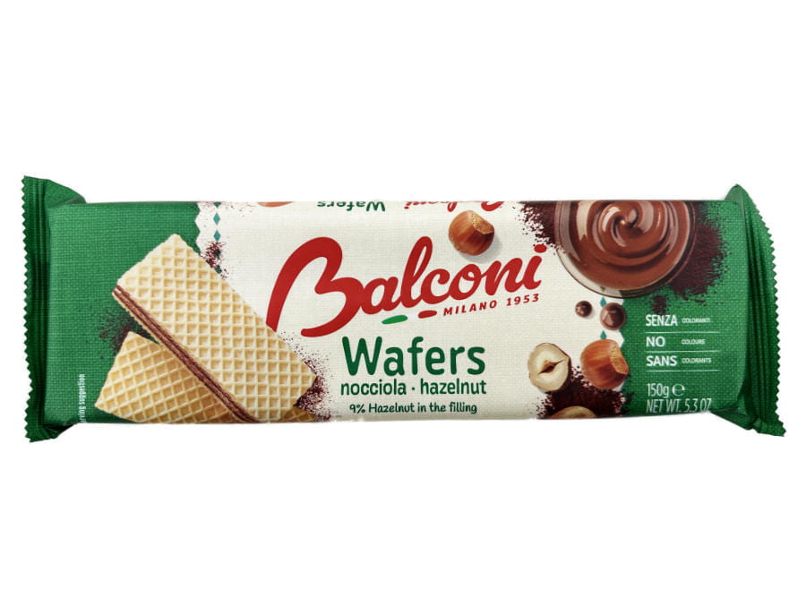 Waffeln mit Haselnussfüllung 150g 