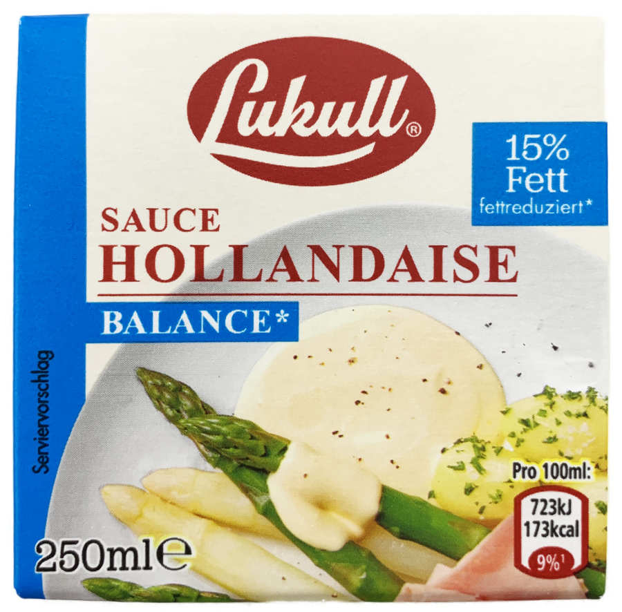 Lukull Sauce Hollandaise Balance 250ml