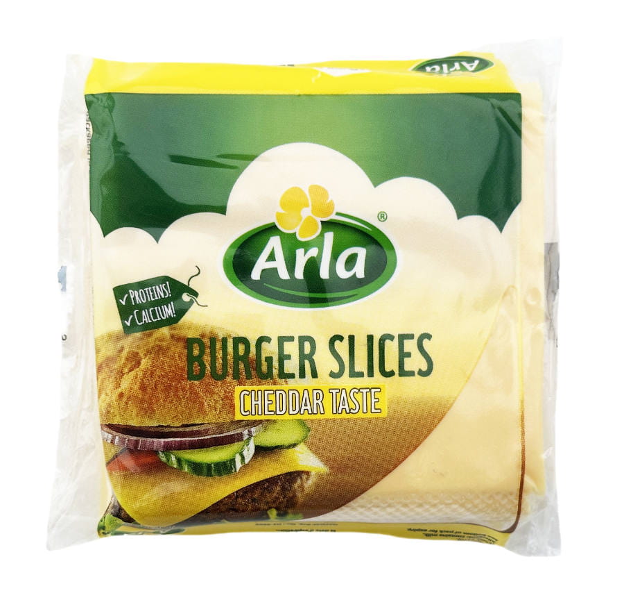 Arla Burger Scheibletten Cheddar 10er 200g