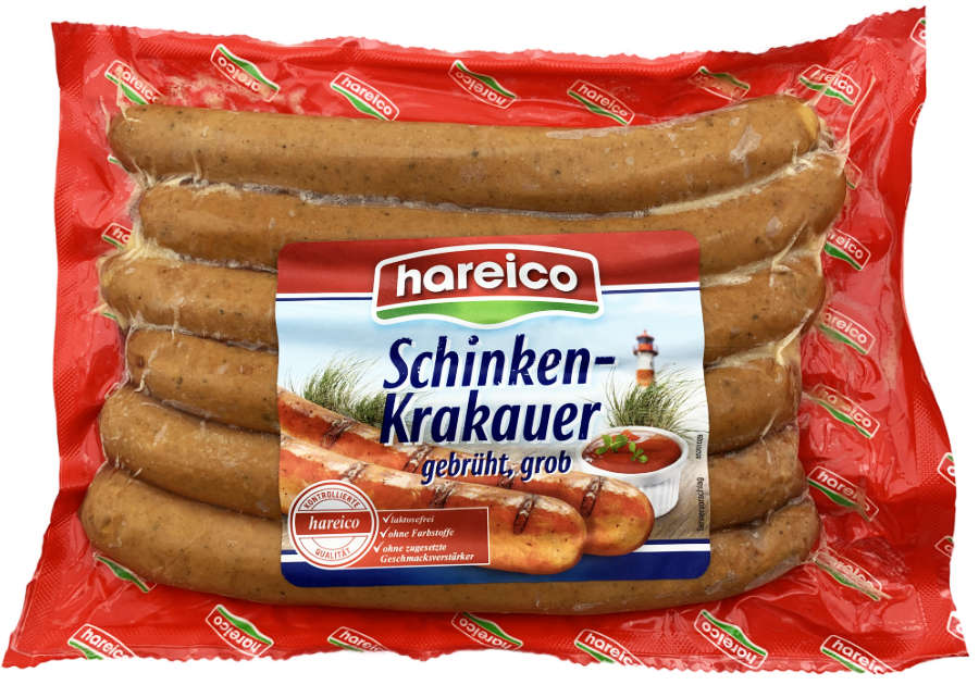 Hareico Schinken Krakauer gebrüht grob 500g