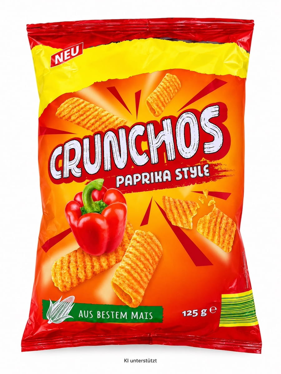 Crunchos Paprika Style 125g  