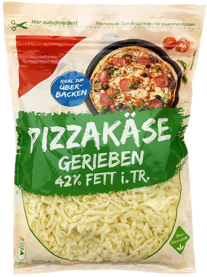 Pizzakäse gerieben 250g