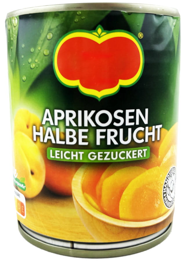 Del Monte Aprikosen Halbe Frucht Leicht Gezuckert 135g