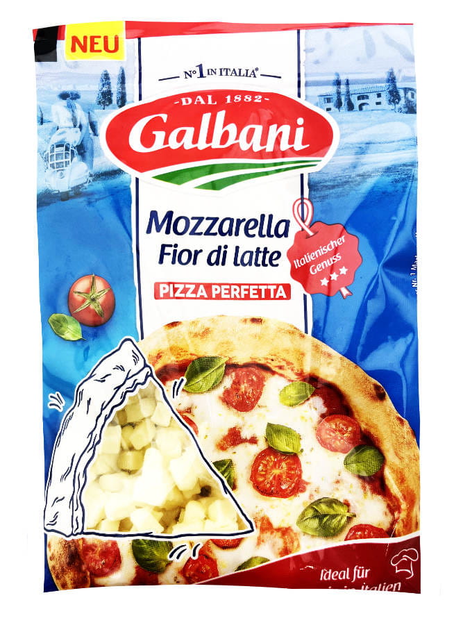 Gewürfelter Fior Di Latte Mozzarella 150g