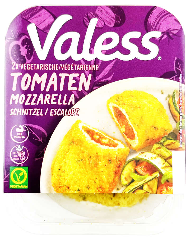 Valess Vegetarische Tomaten Mozzarella Schnitzel 2er 180g