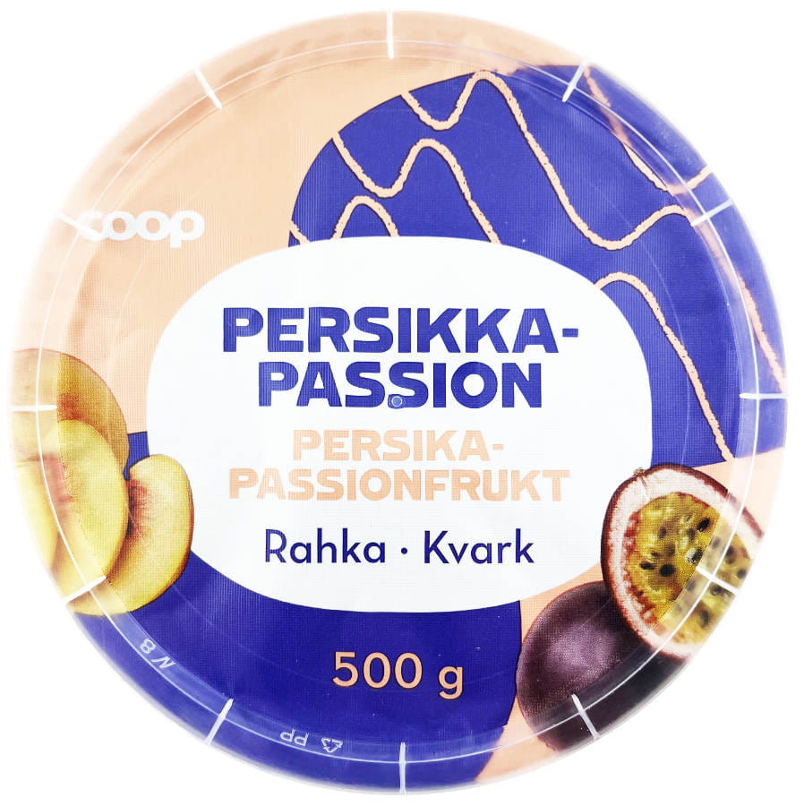 Quark Pfirsich Passionsfrucht 500g