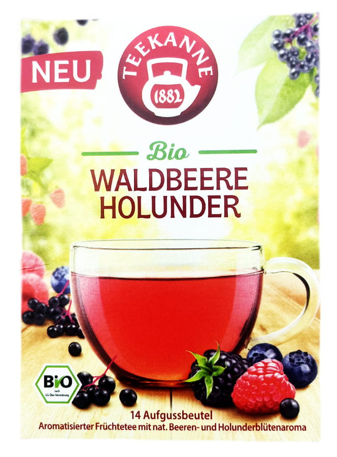Teekanne BIO Waldbeere Holunder 14er 31,5g