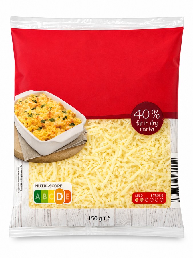 Geriebener Käse zum Überbacken 150g