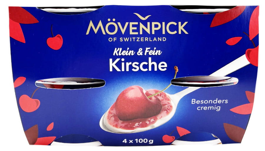 Mövenpick Klein Und Fein Kirsche 4er 400g